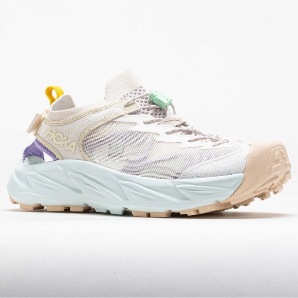 NWT Hoka Hopara 2 Women’s Hybrid Hiking Sandal in Alabaster Snow Off white cream - Picture 5 of 16